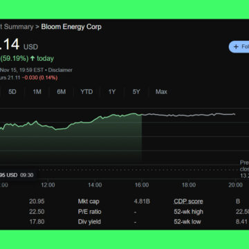 Bloom Energy Hisseleri, 1 GW Yakıt Hücresi Anlaşması Sonrası Fırladı