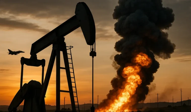 Oil-Prices-Edge-Higher-Amid-Rising-Tensions-After-U.S.-Strikes-on-Iran