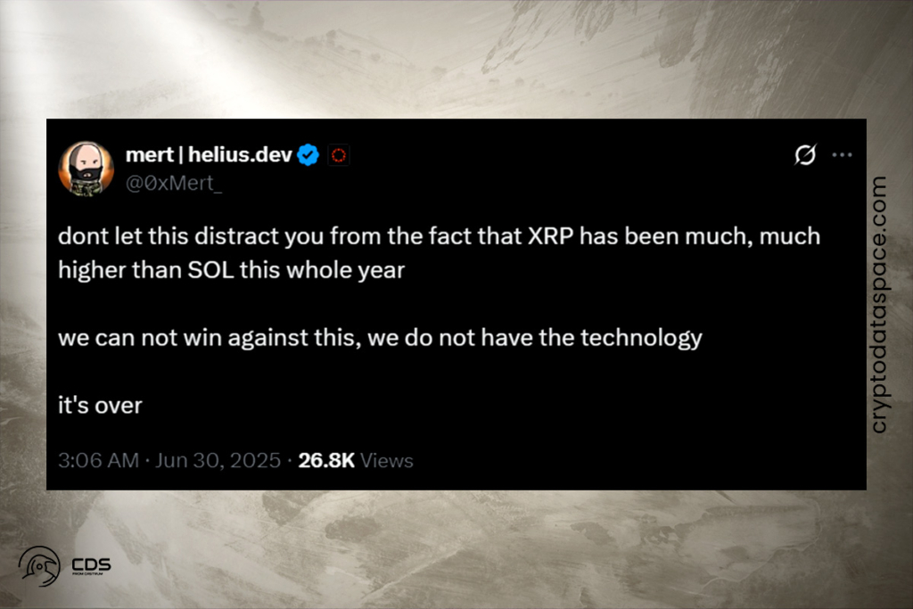 Mert Mumtaz'a Göre Solana Öldü! 1 Solana Öldü: Şimdi XRP'nin Hakimiyet Zamanı mı?