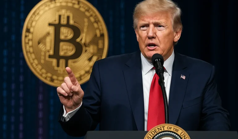 Trump-Urges-Swift-Passage-of-GENIUS-Act-After-Senate-Approval-Aims-to-Cement-U.S.-Leadership-in-Digital-Assets