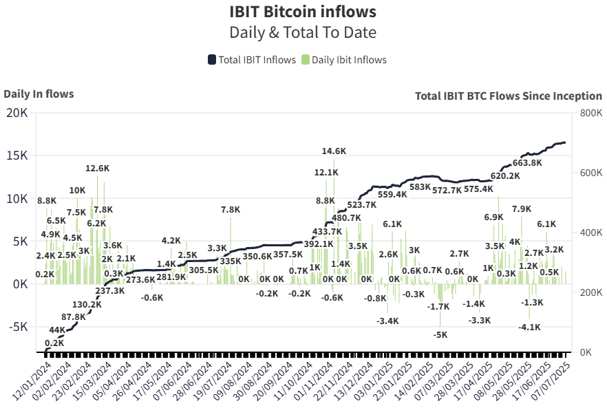 BlackRock Bitcoin ETF’si 700 Bin BTC’yi Aştı
