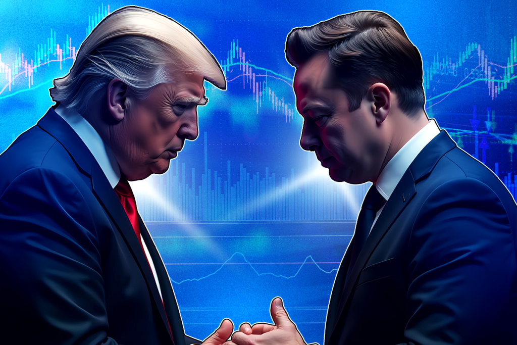 Tesla Hisseleri Trump-Musk Çatışmasında Sarsılıyor