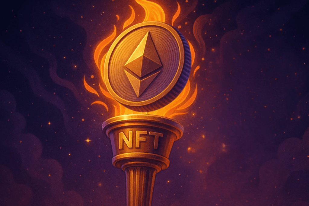 Ethereum 10 Yaşında Öncüleri Arasında Sembolik NFT Meşalesini Dolaştırarak Kutlama Yapıyor