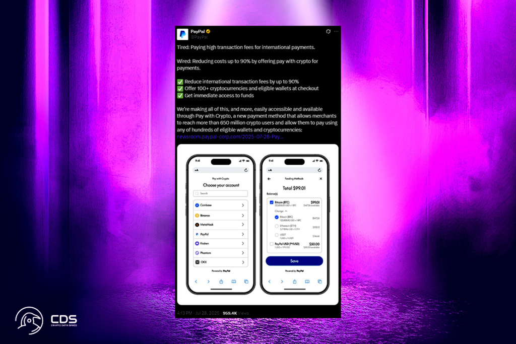 PayPal Kripto Devrimi Başlıyor: ABD'deki Satıcılar İçin Stablecoin Kullanımı Güçleniyor 1 PayPal Kripto Devrimi Başlıyor: Satıcıların Bilmesi Gerekenler