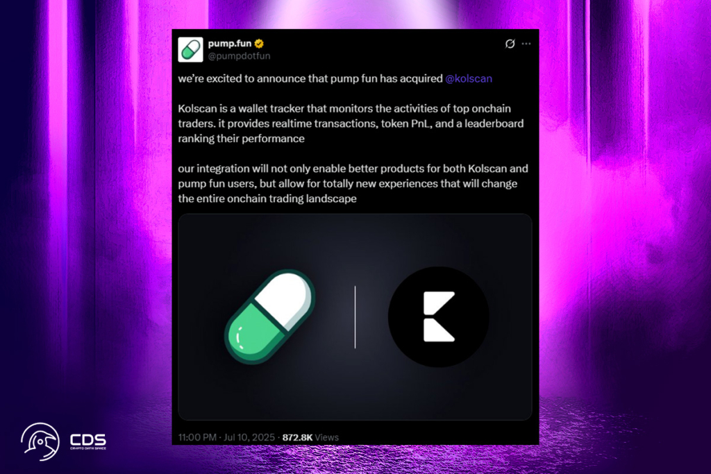 Pumpfun Tarafından Kolscan Satın Alındı: Trader'lara Liderlik Tabloları ve Analizler Sunulacak 1 Pumpfun Tarafından Kolscan Satın Alındı: Zincir Üzerinde İşlem Yapmanın Yeni Hali