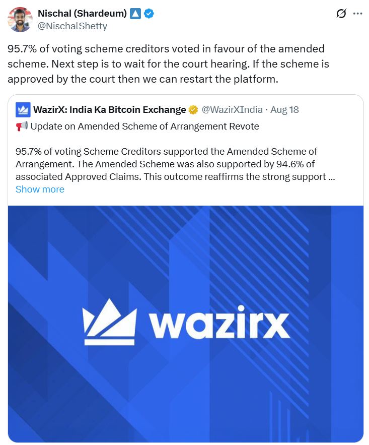 WazirX'te 234 Milyon Dolarlık Soygun Sonrası Büyük Gelişme - 10 Gün Kaldı!