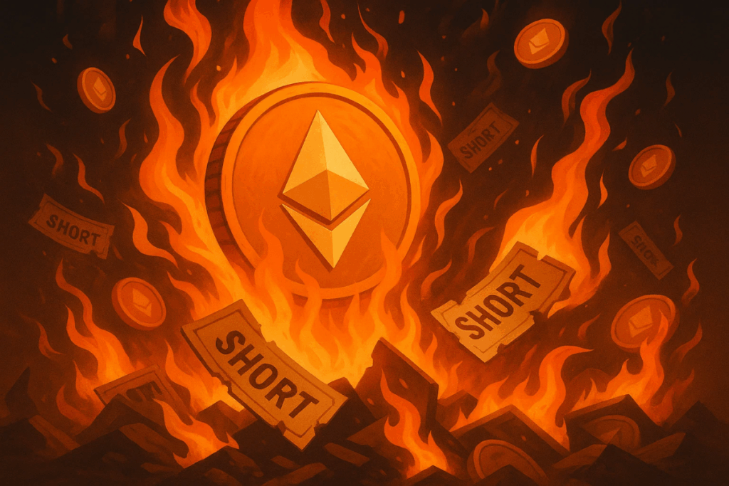 Ether Tasfiye Çılgınlığı 24 Saatte Kaç Kısa Pozisyonun Yakıldığına İnanamayacaksınız!