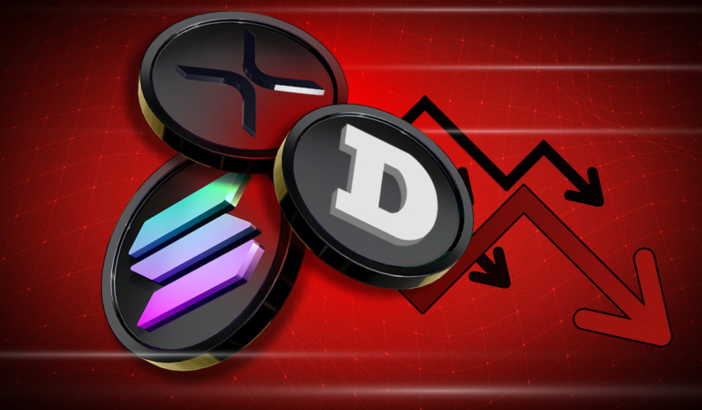 Kripto Piyasası Volatilitesi Geri Döndü XRP, Solana ve Dogecoin Düşüşe Geçti