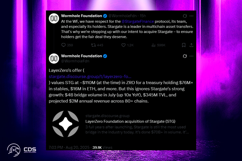 LayerZero vs. Wormhole: Kripto Devleri Stargate İçin Rekabete Girdi