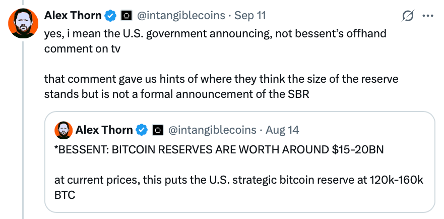 ABD, 2025’te Bitcoin Rezervi Kuracak mı? Thorn’dan Cesur Tahmin!