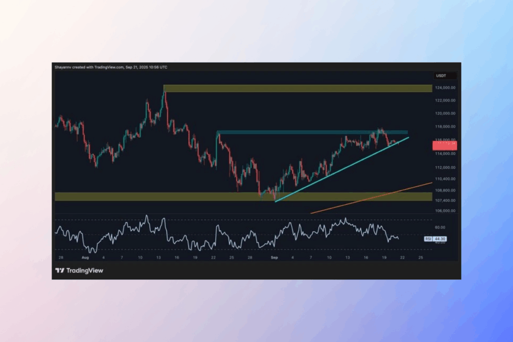 BTC Kısa Vadeli Trend Çizgisini Kırdı: 108K Destek Seviyesi Gündemde