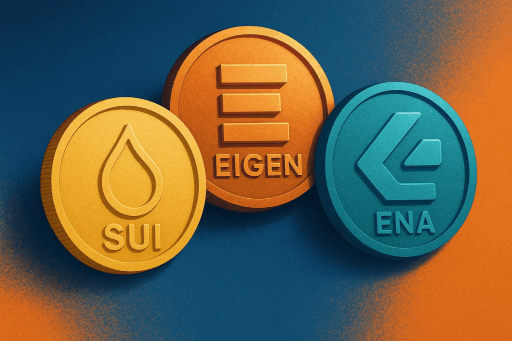Ekim 2025’te Üç Büyük Token Kilidi Açılacak SUI, EIGEN ve ENA