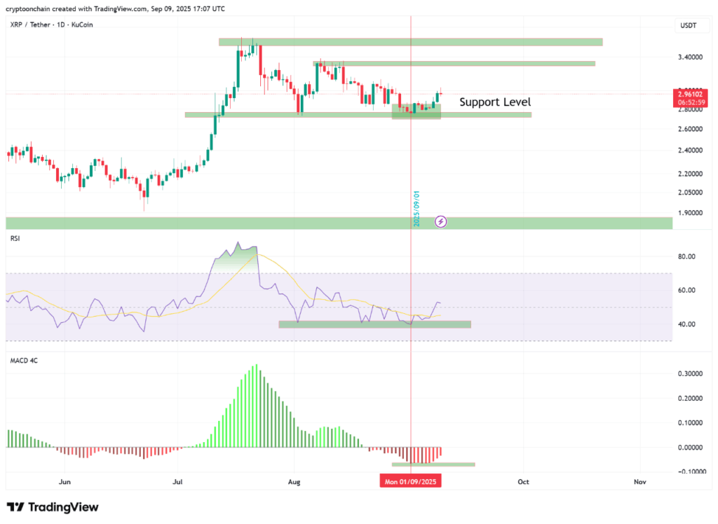 XRP Fiyatı ve Teknik Seviyeler: 3.34 Dolar Hedef Olabilir mi?