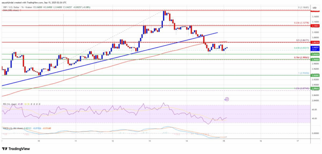 XRP Fiyatı 3,00 Doların Üzerinde Tutunuyor, Yeni Bir Yükseliş mi Geliyor?