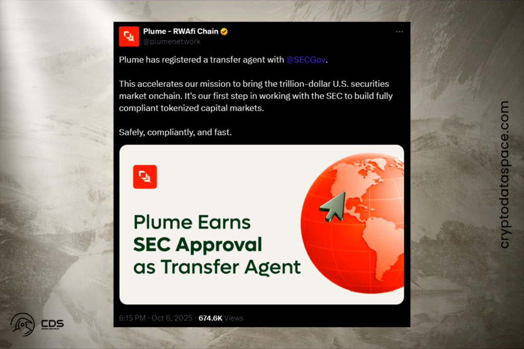 Plume Resmen SEC Onayı Aldı: Düzenlenmiş Blockchain Çağı Başladı