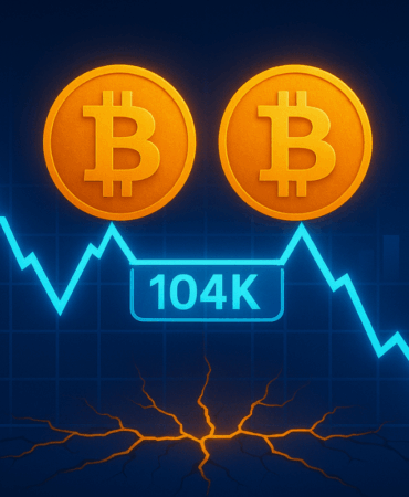 Bitcoin Çift Tepe Formasyonu: $104.000 Destek Seviyesi Korunacak mı?