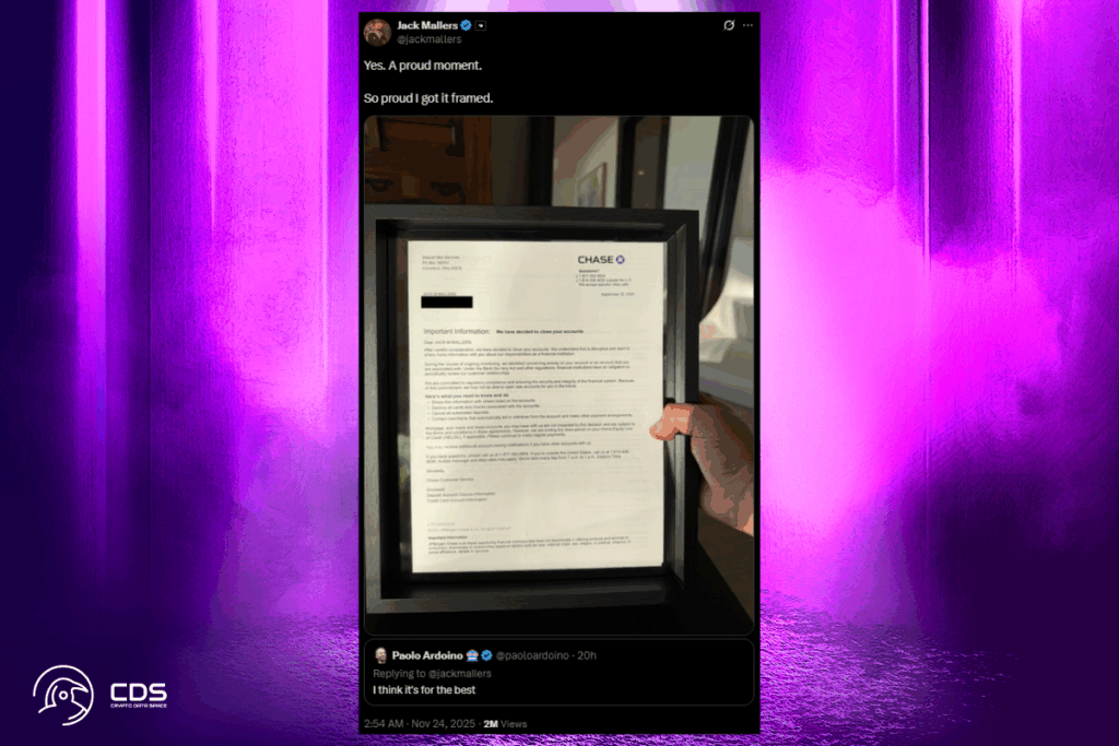 Mallers, Beklenmedik Hesap Kapatma Mektubunu Çerçeveletti