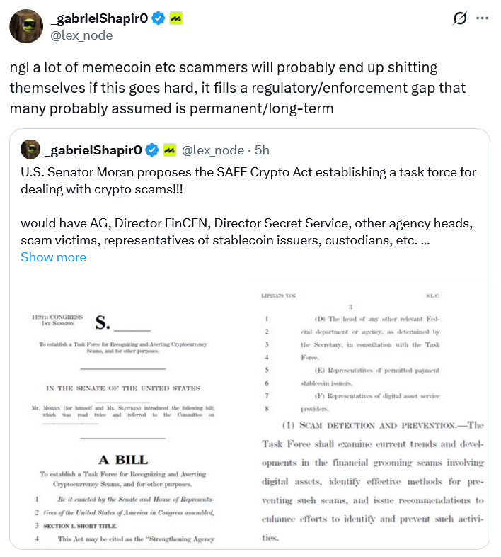 ABD Senatosu’ndan Kripto Dolandırıcılığına Neşter: SAFE Act Gündemde