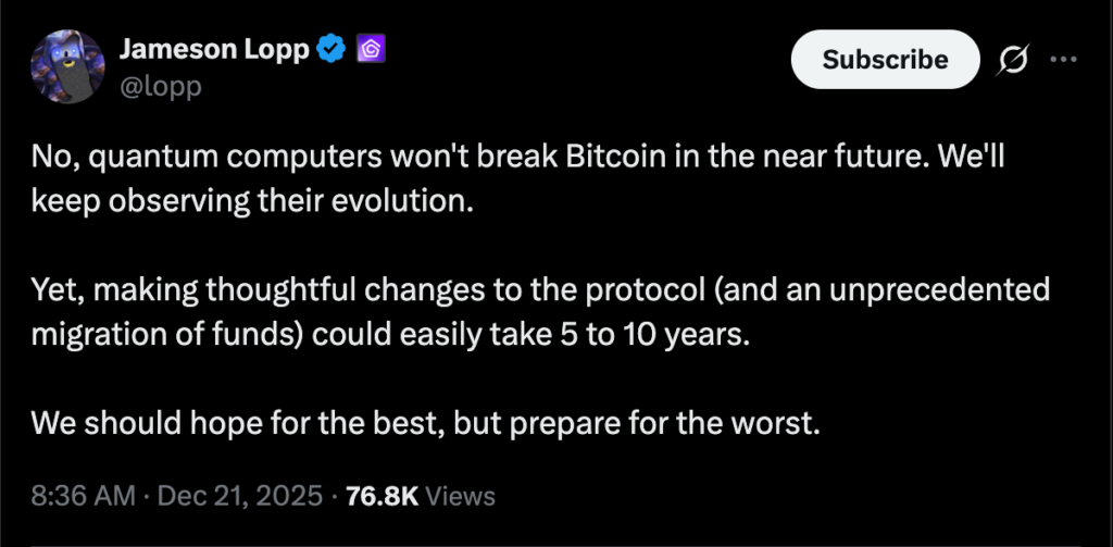 Bitcoin Kuantum Tehlikesine Karşı Ne Kadar Hazır? Geliştiriciler Uyarıyor