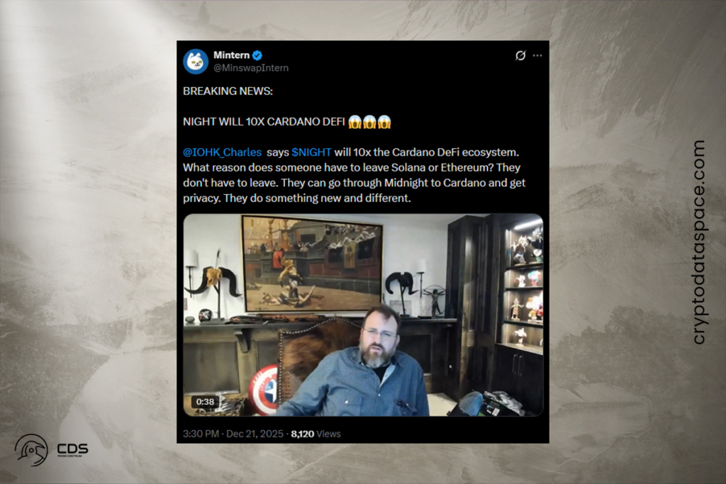 Cardano’nun Midnight Vizyonu: Hoskinson, Midnight’ı Temel Büyüme Katalizörü Olarak Savunuyor