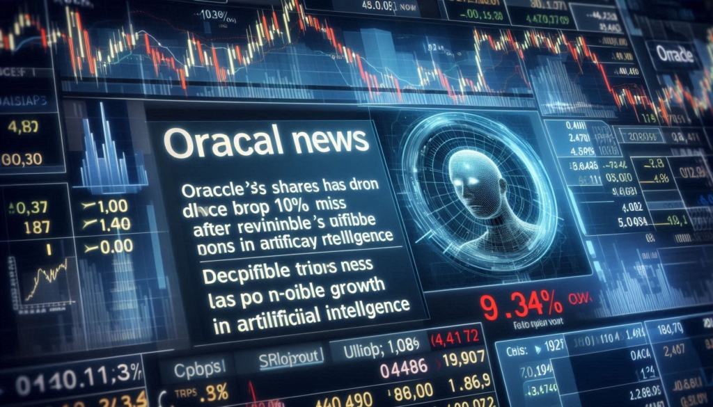Oracle Hisseleri %10 Düştü: Küçük Gelir Açığına Rağmen AI İşinde Büyüme Sürüyor