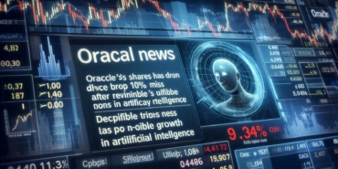 Oracle Hisseleri %10 Düştü: Küçük Gelir Açığına Rağmen AI İşinde Büyüme Sürüyor