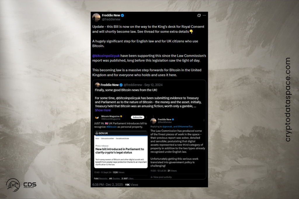 Kripto Devrimi: Kral Charles Yeni Kripto Mülkiyet Yasasını Onayladı