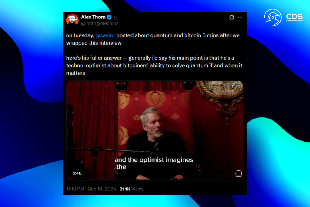 Saylor: Kuantum Bilgisayar Endişeleri Bitcoin İçin Boğa Sinyali Olabilir